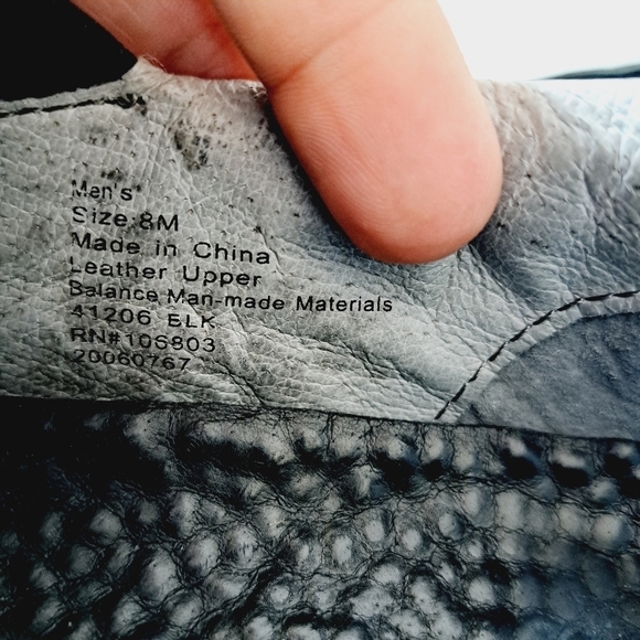 Duluth Trading Company Tower Hill Black Leather Slip On Loafers - Picture 5 of 6